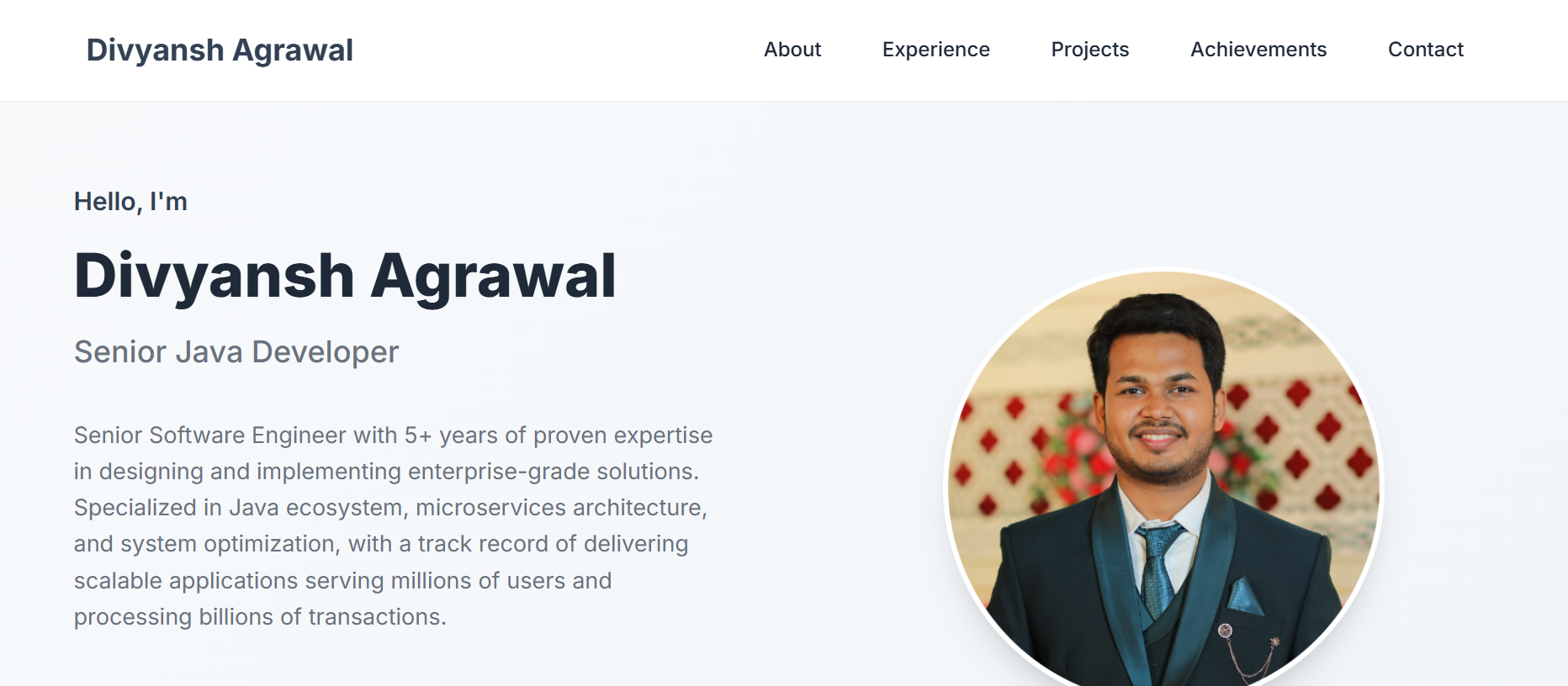 Professional Portfolio